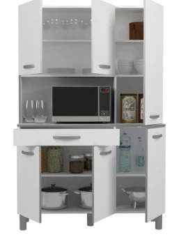 Parisot Buffet Schrank SEASON 120 x 185 x 40 cm weiß