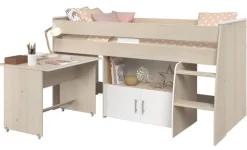 Parisot Hochbett CHARLY 4 braun / weiß