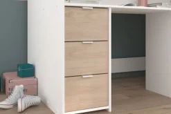 Parisot Hochbett TOM 1 weiß / braun