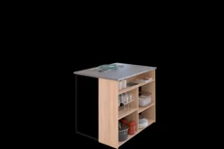 Parisot Küchenbuffet Fumay3, 3teilig Eiche Dekor/ Beton Optik