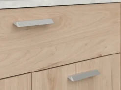 Parisot Küchenbuffet Komplett Set Gala 2 Jackson Eiche Dekor/ Beton Optik