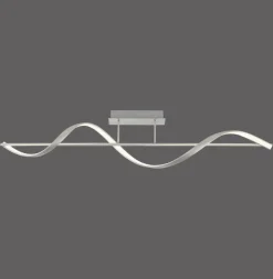 Paul Neuhaus LED Deckenlampe Q-SWING 1-flg silberfähig