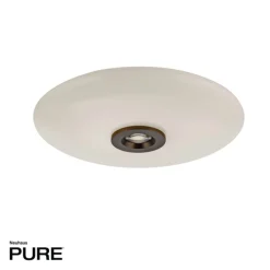 Paul Neuhaus LED Deckenlampe PURE VITRUM 45 cm braun