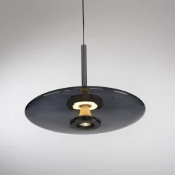 Paul Neuhaus LED Pendelleuchte PURE E-VITRUM 45 cm grau