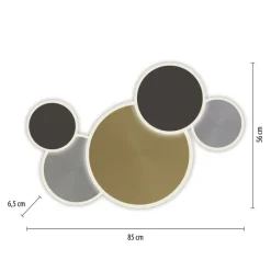 Paul Neuhaus LED Wandleuchte Q-PIATO 85 cm