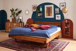 Paul Neuhaus Retrofit Pendelleuchte GRETA 30 cm rostfarbig