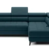 PHILL HILL Ecksofa BAGGIO 280 x 196 cm deep ocean