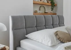 Polsterbett CANYON 209 x 110 x 228 cm Grau