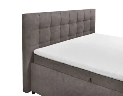 Polsterbett PORTOS 180 x 200 cm braun