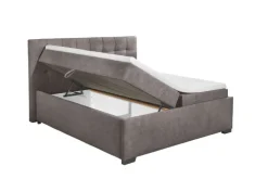 Polsterbett PORTOS 180 x 200 cm braun