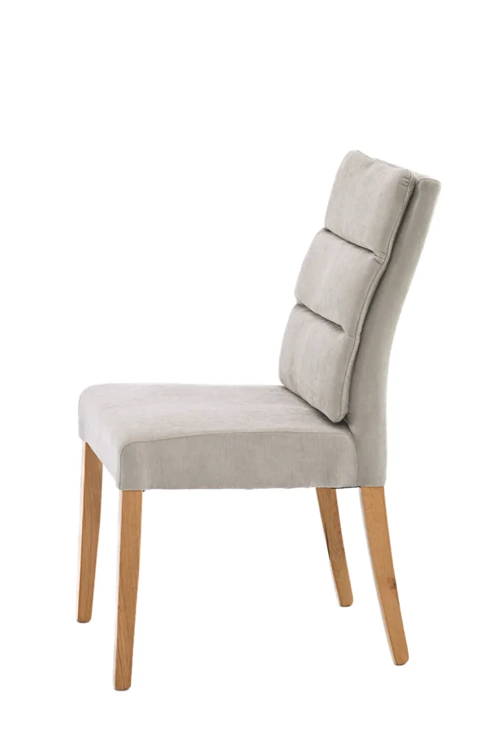 Polsterstuhl LENI hellgrau