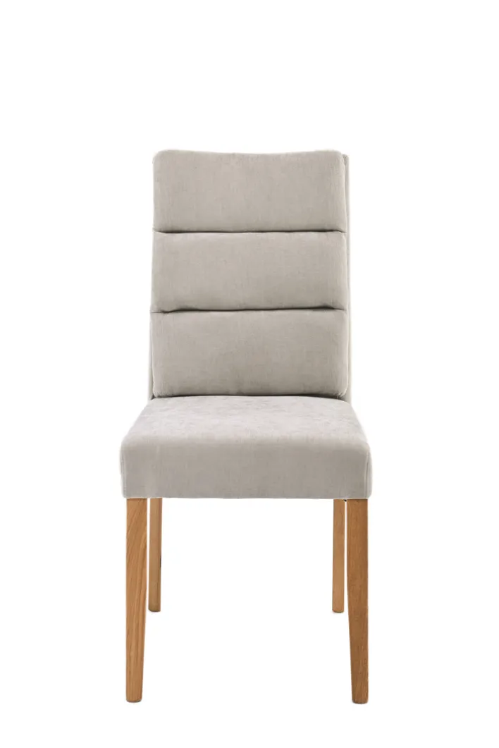 Polsterstuhl LENI hellgrau