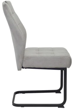 Polsterstuhl PACO 4er Set hellgrau