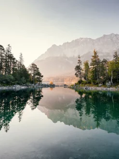 PRO ART Glas-Art Bild MOUNTAIN LAKE VI 60 x 80 cm