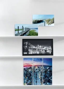 PRO ART Kunstdruck Bild NIGHTLIFE II 60 x 135 cm Rahmen mehrfarbig