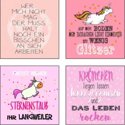 PRO ART Magnet HORSES 4er Set