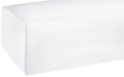 PRONIGHT Jersey-Boxspring-Spannbettlaken 90-100 x 190-220 cm weiß
