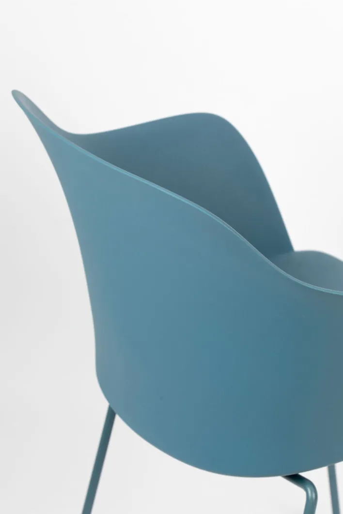 Quartier Armlehnstuhl ARMTANGO 81,5 x 58 x 54 cm Blau