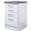 QUARTIER Schubkastenunterschrank MEGGIE 50 x 86 57 cm weiß