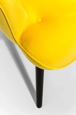 Relaxsessel VICKY VELVET gelb