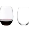 RIEDEL Rotweinglas THE O WINE 2er Set - je 600 ml