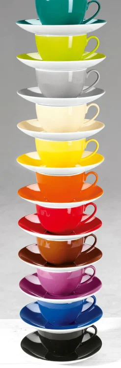 Ritzenhoff & Breker Dessertteller DOPPIO 6er Set rot