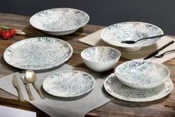 Ritzenhoff & Breker Dessertteller LUIGI 21 cm beige/blau