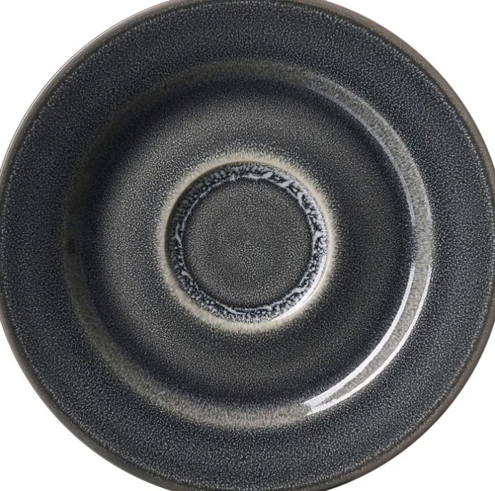 Ritzenhoff & Breker Espresso-Untertasse TOLEDO Steinzeug grau
