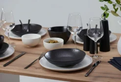 Ritzenhoff & Breker Frühstücksservice KITWE 12-teilig schwarz