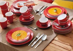 Ritzenhoff & Breker Jumbotasse DOPPIO 6er Set rot