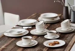 Ritzenhoff & Breker Kaffee Untertasse ISABELLA 6er Set cremeweiß