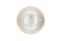Ritzenhoff & Breker Kaffee-Untertasse GEO Porzellan beige