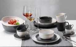 Ritzenhoff & Breker Kaffeebecher TOLEDO Steinzeug grau