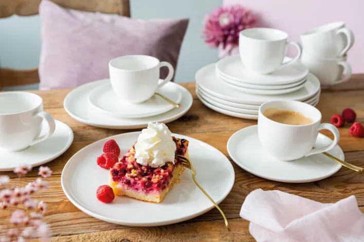 Ritzenhoff & Breker Kaffeeservice SKAGEN 18-teilig weiß