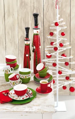 Ritzenhoff & Breker Kaffeebecher DOPPIO 6er Set rot