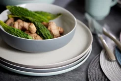 Ritzenhoff & Breker Pastaschale JASPER 4er Set grau/ weiß