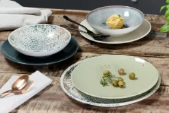 Ritzenhoff & Breker Pastateller LUIGI 29 cm beige/blau