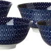 Ritzenhoff & Breker Schale ROYAL REIKO 4er Set blau/ weiß