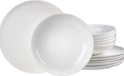 Ritzenhoff & Breker Speiseteller SKAGEN 4er Set weiß