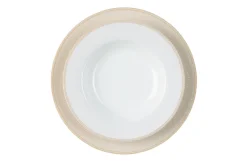 Ritzenhoff & Breker Suppenteller GEO Porzellan beige