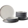 Ritzenhoff & Breker Tafelservice JASPER 8-teilig grau