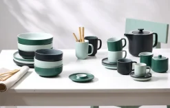 Ritzenhoff & Breker Tasse JASPER 6er Set - je 240 ml schwarz