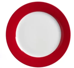 Ritzenhoff & Breker Teller flach DOPPIO 6er Set rot