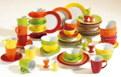 Ritzenhoff & Breker Teller tief DOPPIO 6er Set grün