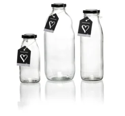 Ritzenhoff & Breker Vorratsflasche MARA 1000 ml rund Glas