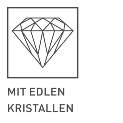 RITZENHOFF Champagnerglas BRILLIANTNACHT R. BOHNENBERG mit edlen Kristallen