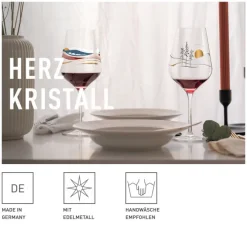 RITZENHOFF Weißweinglas HERZKRISTALL I C. KORDES