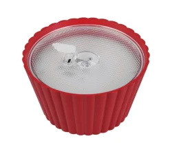 RL Akku LED Tischlampe SUAREZ 2-teilig rot