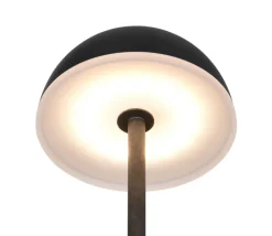 RL Akku LED Tischleuchte TEMBO, Kunststoff, Höhe 28,3 cm Schwarz