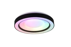 RL LED Deckenlampe ARCO 49 cm schwarz